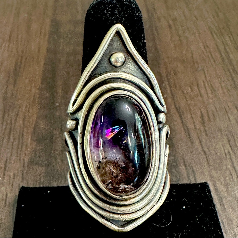 Acid Queen jewelry, Ametrine ring size 8.0.